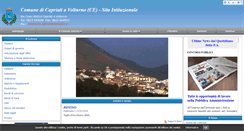 Desktop Screenshot of comune.capriatiavolturno.ce.it